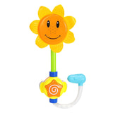 Kids Shower Bath Toys Cute Yellow Duck Waterwheel Elephant Toys Baby