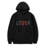 Lover Loser Printed Hoodie Vintage Vogue Ullzang Mens Hodies Autumn Winter Hoodies