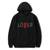Lover Loser Printed Hoodie Vintage Vogue Ullzang Mens Hodies Autumn Winter Hoodies