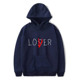 Lover Loser Printed Hoodie Vintage Vogue Ullzang Mens Hodies Autumn Winter Hoodies