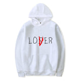 Lover Loser Printed Hoodie Vintage Vogue Ullzang Mens Hodies Autumn Winter Hoodies